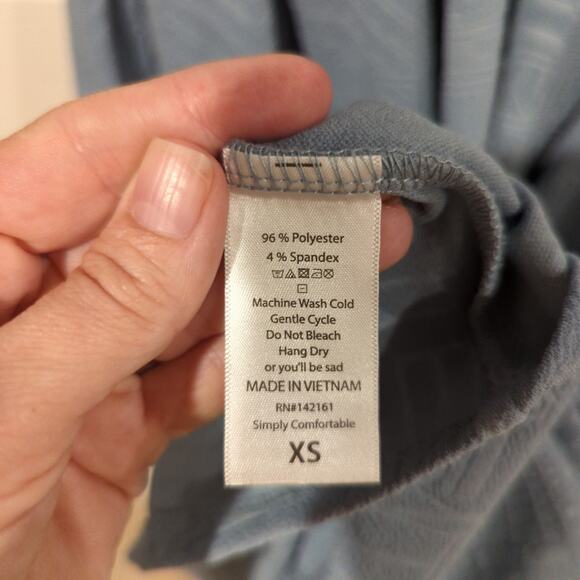 LuLaRoe Dress, Pattern Knit, EUC, XS - Picture 4 of 5